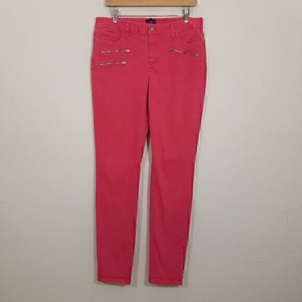 NYDJ Super Skinny Lift Tuck Technology Stretch Pants Size 14